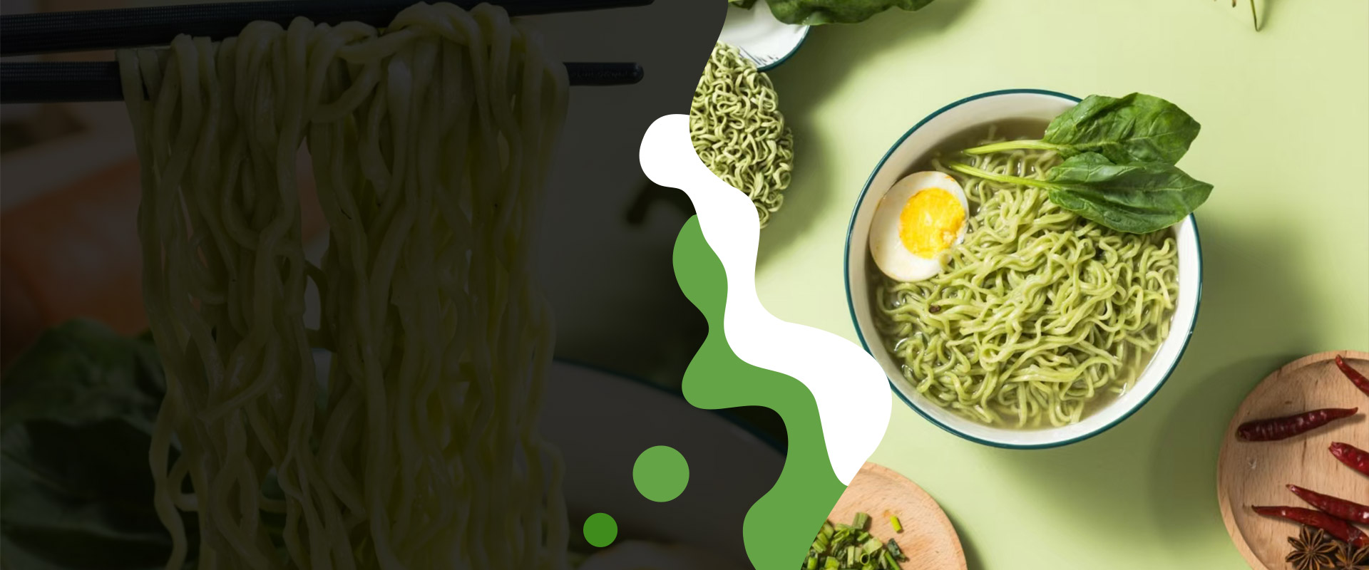 Fabbrica di noodles della serie Healthy Veggie