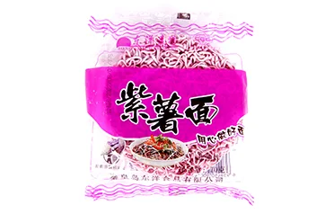 In che modo i prodotti alimentari istantanei nazionali riescono a imporsi all'estero? Qinhuangdao Dongyang Food Co., Ltd., tagliatelle di patate dolci viola non fritte esportate nel sud-est asiatico
